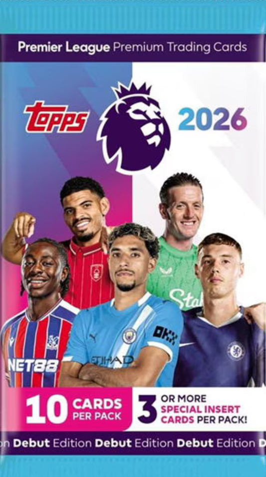 Topps Premier League 2025 - Debut Edition - Booster