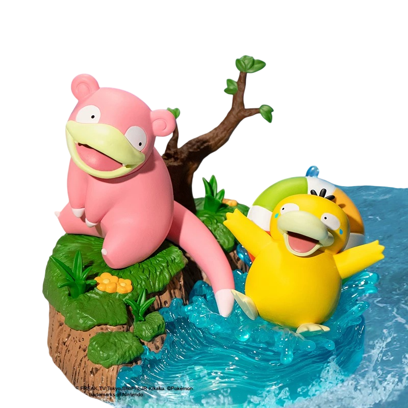 Funism Figure Partner Collection: Slowpoke & Psyduck