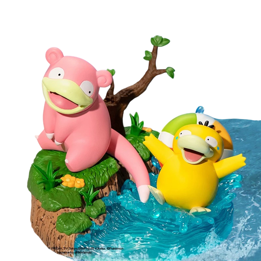 Funism Figure Partner Collection: Slowpoke & Psyduck