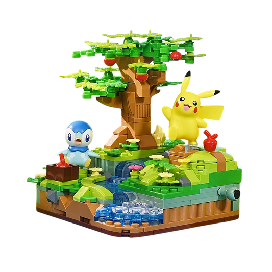 Keepley Pokémon Partners: Pikachu and Piplup