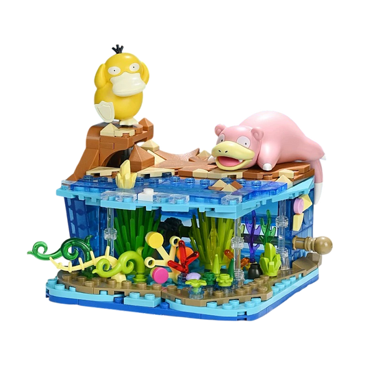Keepley Pokémon Partners: Slowpoke and Psyduck