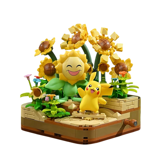 Keepley Pokémon Partners: Sunflora and Pikachu