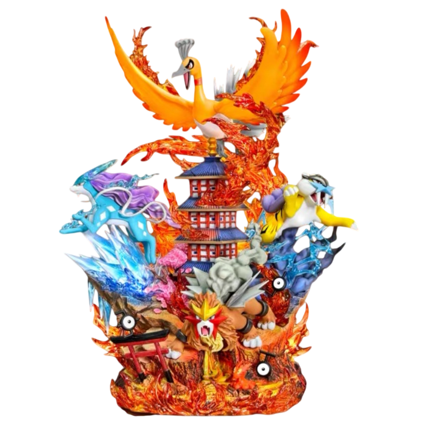 PPAP Studio: Ho-Oh and Legendary Dogs (Raikou, Entei, Suicune)