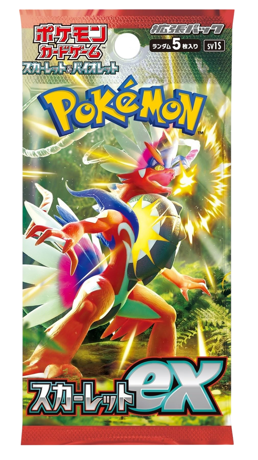 Scarlet EX Booster - 1 Pack (JPN)